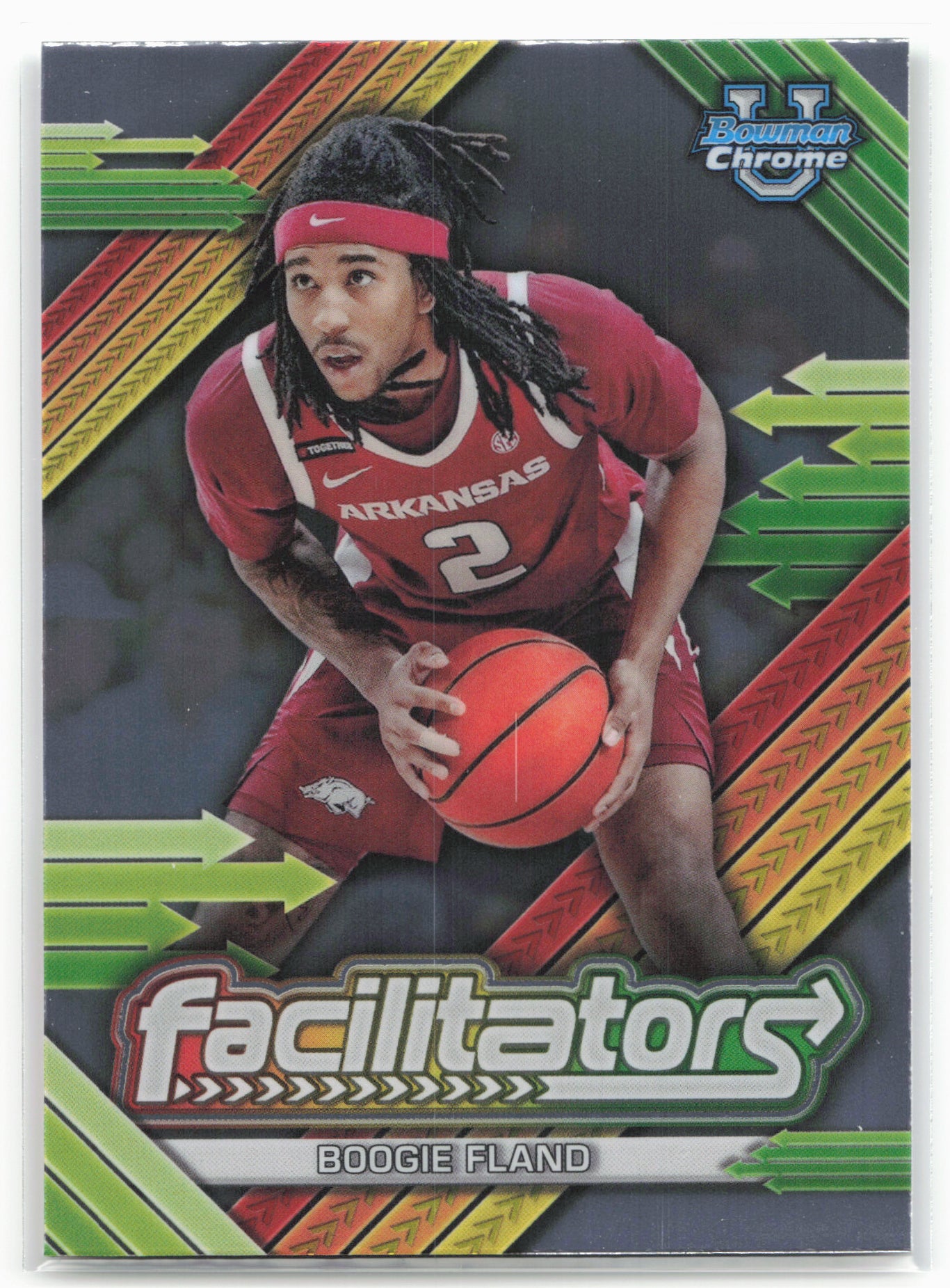 2024-25 Bowman University Chrome #F-1 Boogie Fland Facilitators 17933