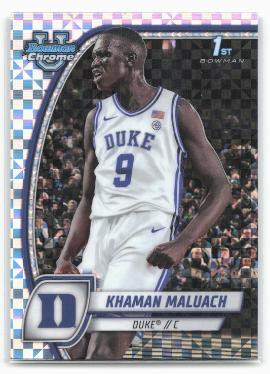 2024-25 Bowman University Chrome #46 Khaman Maluach X-Fractor 17939
