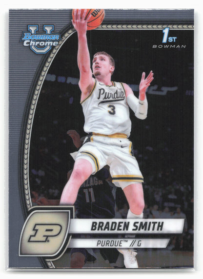 2024-25 Bowman University Chrome #12 Braden Smith 17943