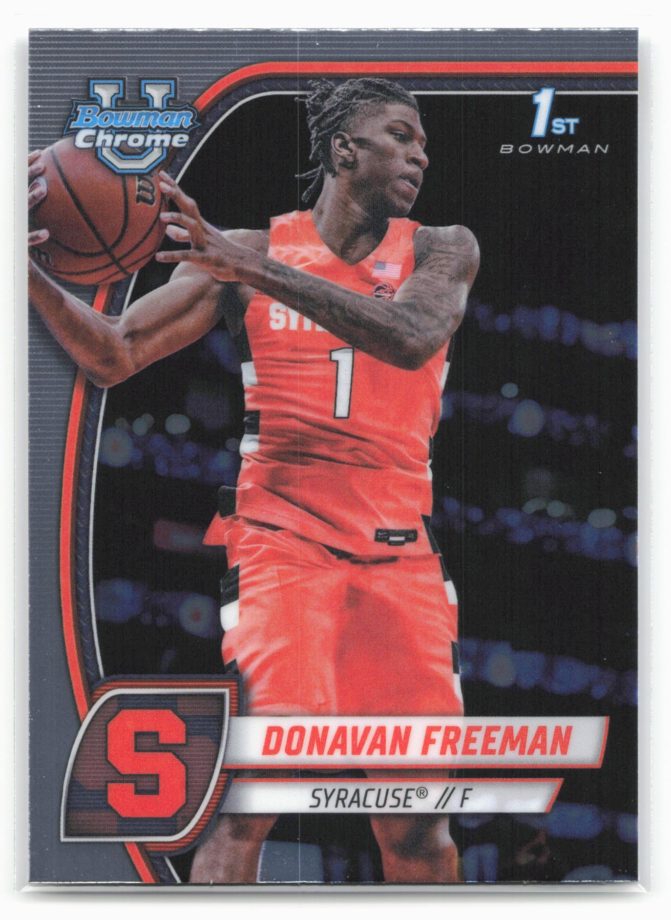 2024-25 Bowman University Chrome #21 Donavan Freeman 17945