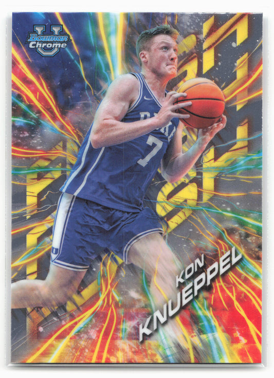 2024-25 Bowman University Chrome #FL-6 Kon Knueppel Flash 17948