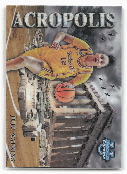 2024-25 Bowman University Chrome #A-8 Juju Watkins Acropolis Refractor 17952