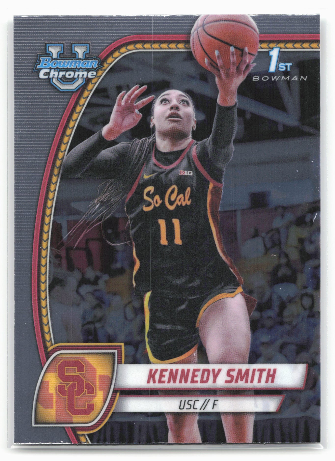 2024-25 Bowman University Chrome #44 Kennedy Smith 17957