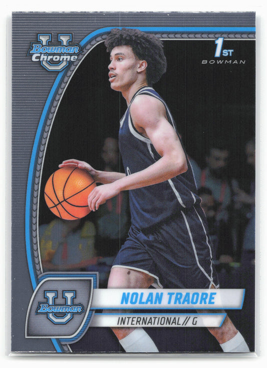 2024-25 Bowman University Chrome #56 Nolan Traore 17961