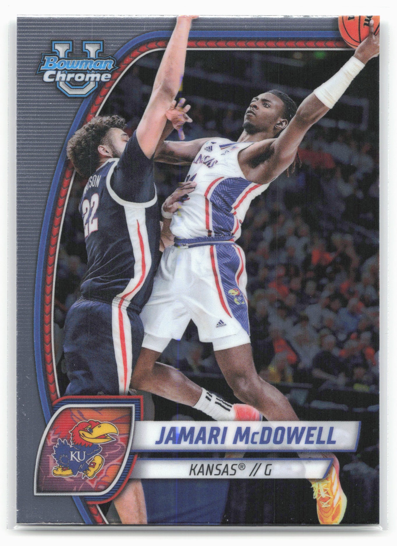 2024-25 Bowman University Chrome #81 Jamari McDowell 17968
