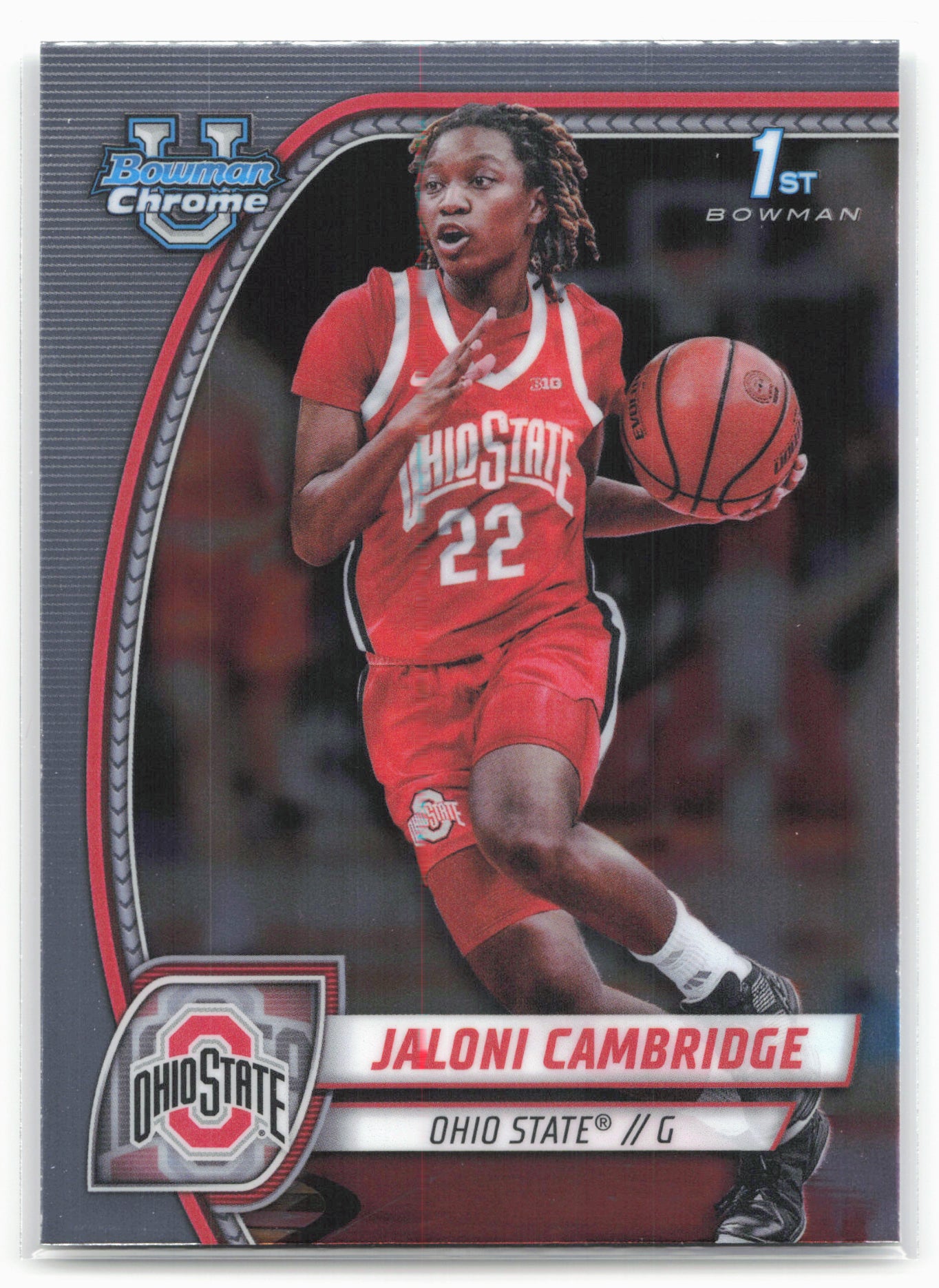 2024-25 Bowman University Chrome #29 Jaloni Cambridge 17969
