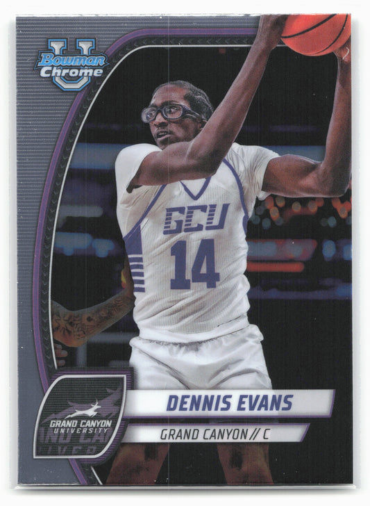 2024-25 Bowman University Chrome #89 Dennis Evans 17971