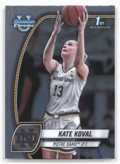 2024-25 Bowman University Chrome #42 Kate Koval 17973