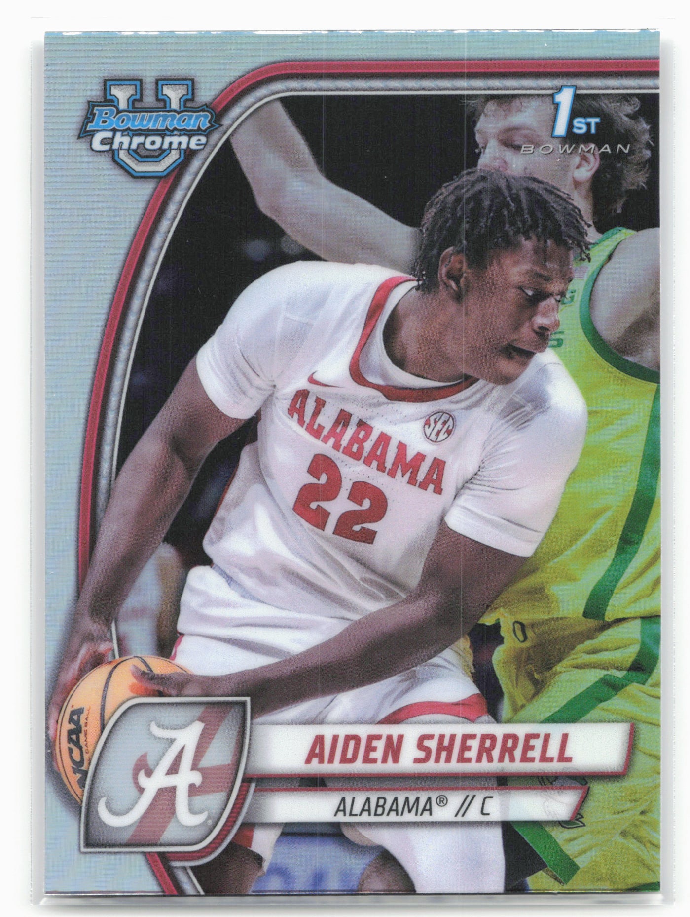 2024-25 Bowman University Chrome #3 Aiden Sherrell Refractor 17982