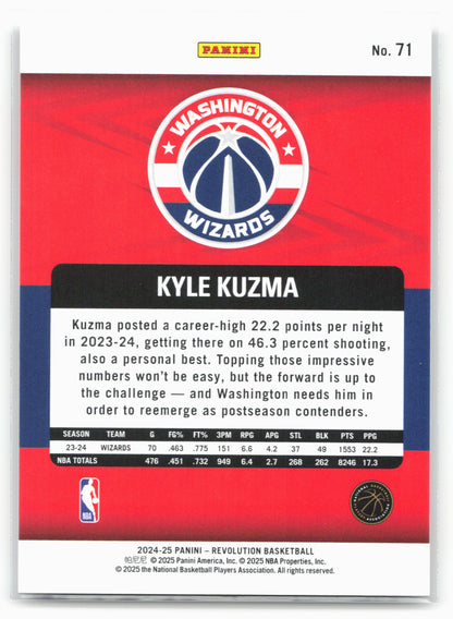 2024-25 Panini Revolution #71 Kyle Kuzma 17992