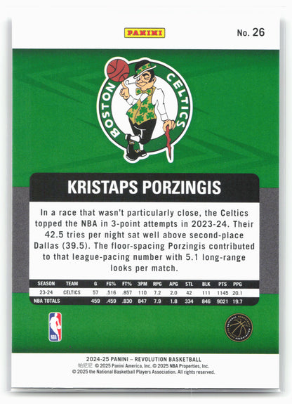 2024-25 Panini Revolution #26 Kristaps Porzingis 18002