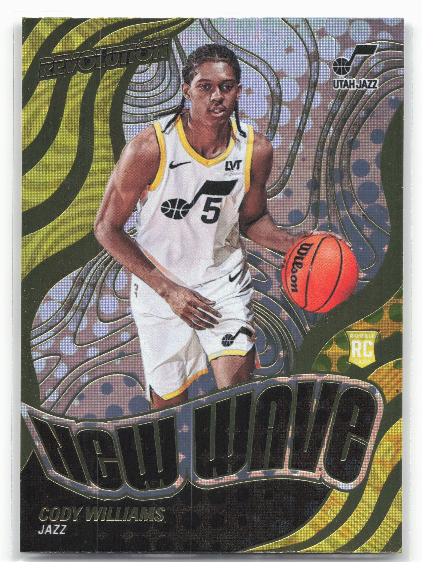 2024-25 Panini Revolution #5 Cody Williams New Wave 18005