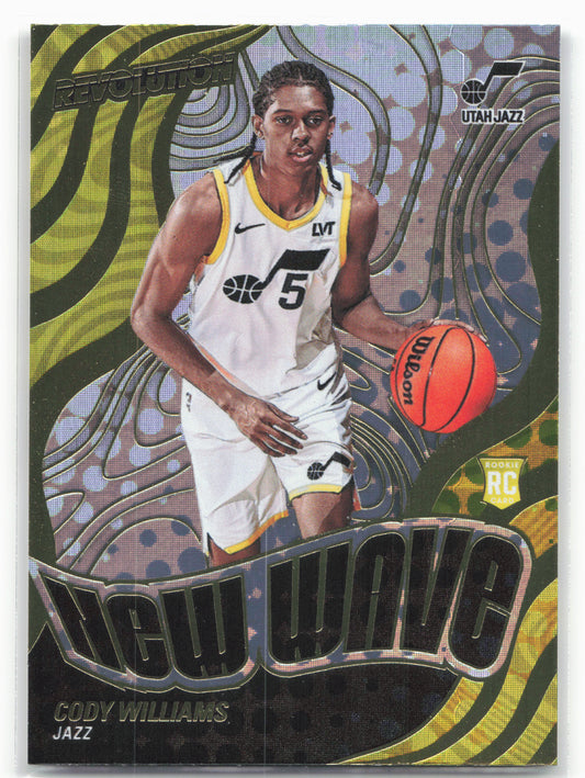 2024-25 Panini Revolution #5 Cody Williams New Wave 18005