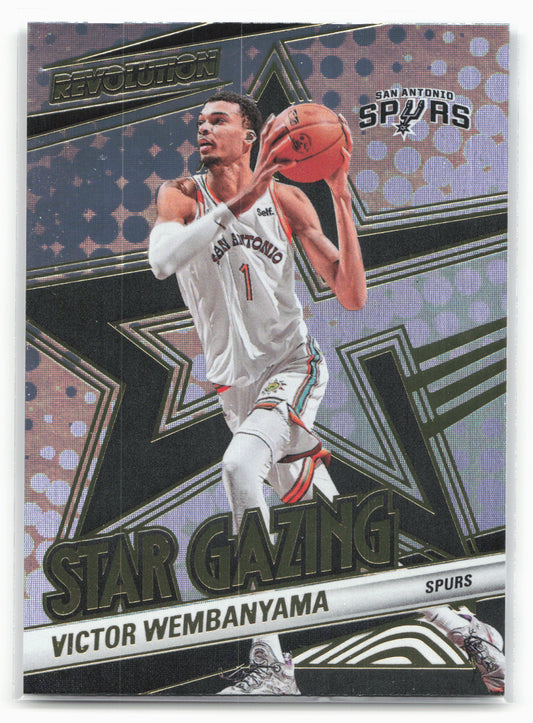 2024-25 Panini Revolution #23 Victor Wembanyama Star Gazing 18006