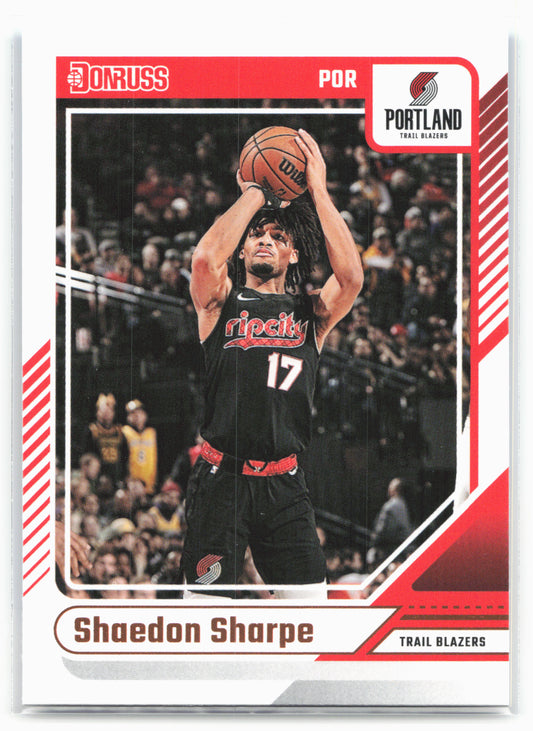 2024-25 Donruss #116 Shaedon Sharpe
