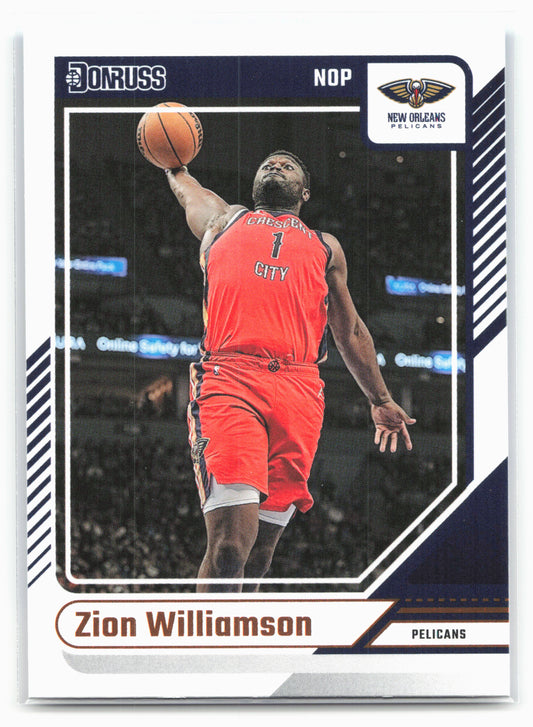 2024-25 Donruss #129 Zion Williamson