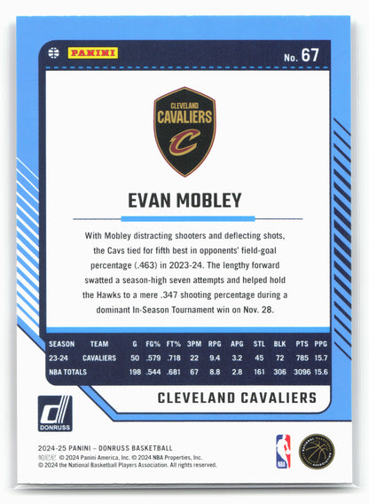 2024-25 Donruss #67 Evan Mobley