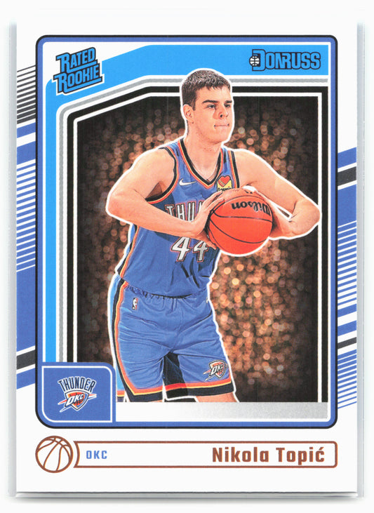 2024-25 Donruss #208 Nikola Topic
