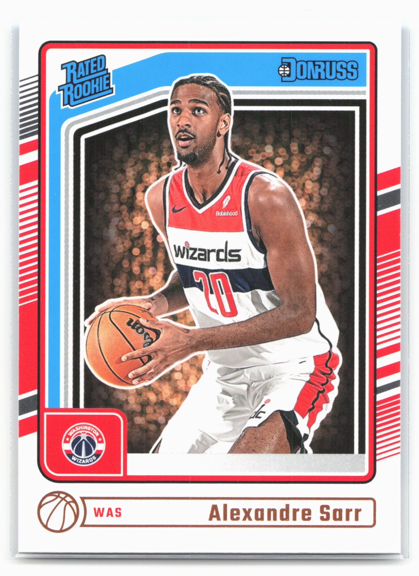 2024-25 Donruss #215 Alexandre Sarr