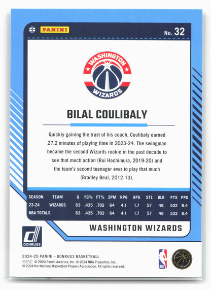 2024-25 Donruss #32 Bilal Coulibaly