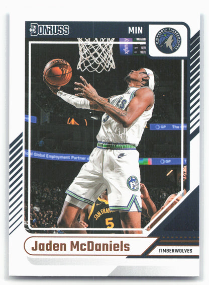 2024-25 Donruss #36 Jaden McDaniels