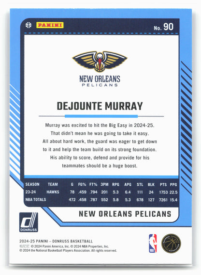 2024-25 Donruss #90 Dejounte Murray