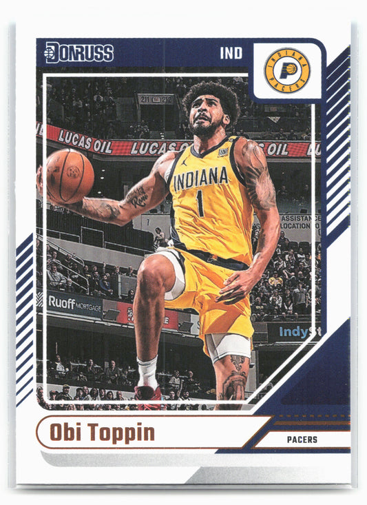 2024-25 Donruss #168 Obi Toppin