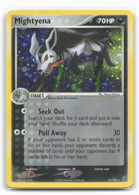 Deoxys #12/107 Mightyena Holo 18163