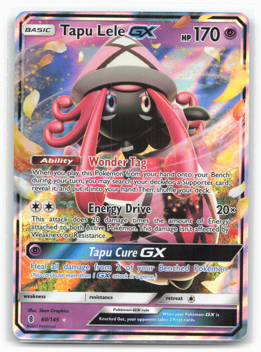 SM - Guardians Rising #60/145 Tapu Lele GX Holo 18166