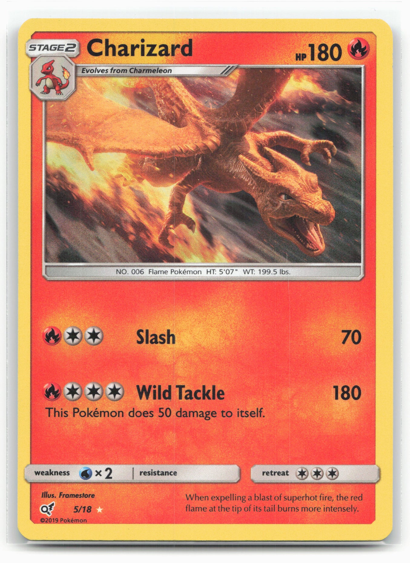 Detective Pikachu #5/18 Charizard Holo 18167