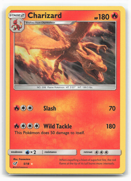Detective Pikachu #5/18 Charizard Holo 18167