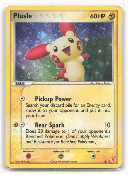 EX Trainer Kit 2: Plusle & Minun #6/12 Plusle Holo 18168