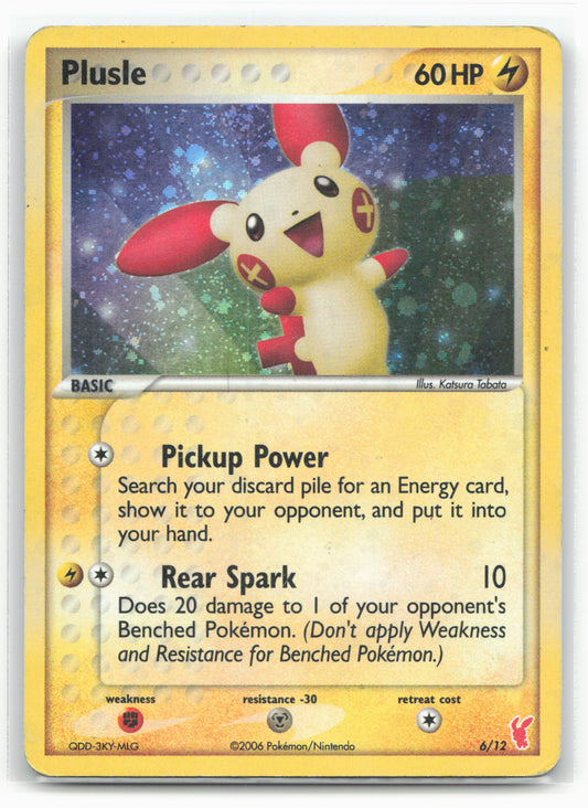 EX Trainer Kit 2: Plusle & Minun #6/12 Plusle Holo 18168