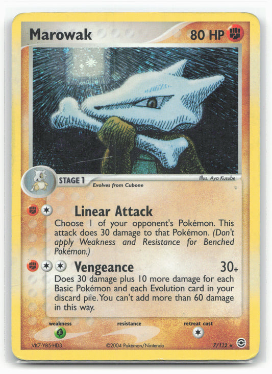 FireRed & LeafGreen #7/112 Marowak Holo 18169