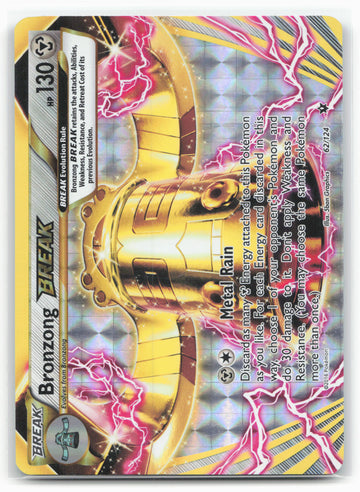 XY - Fates Collide #62/124 Bronzong BREAK 18172 Holo