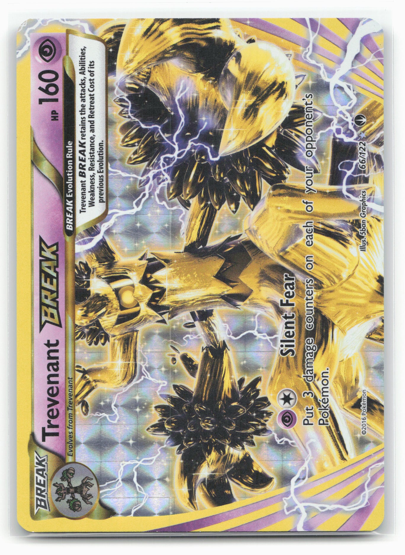 XY - BREAKpoint #66/122 Trevenant BREAK 18173 Holo