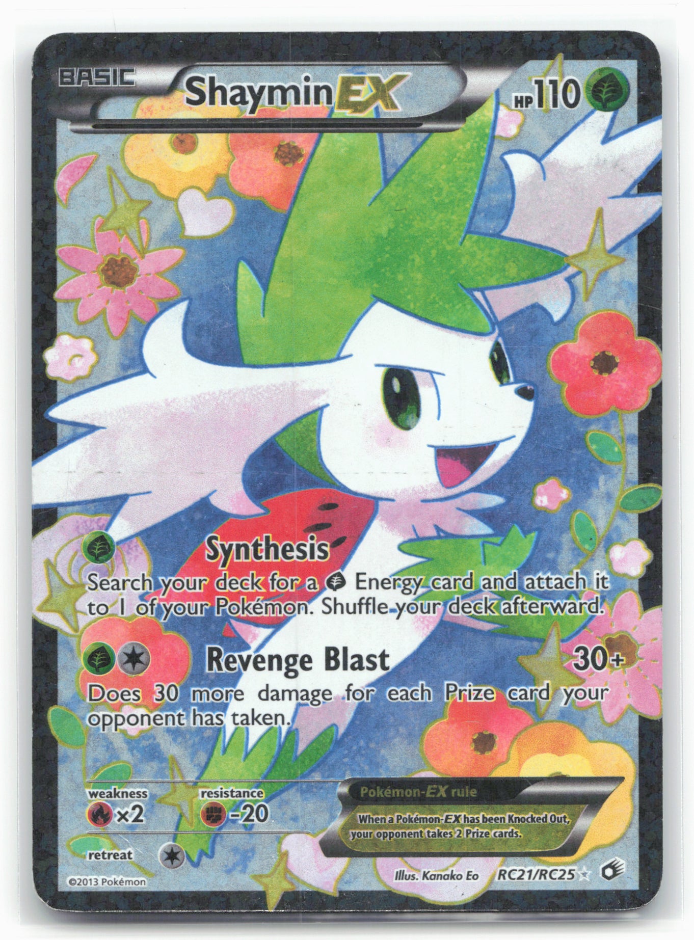 Legendary: Radiant Collection #RC21/RC25 Shaymin EX (Full Art)