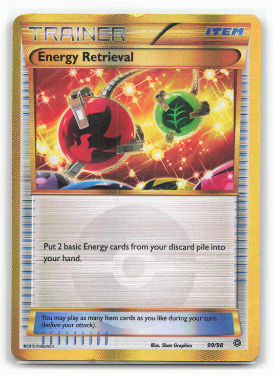 XY - Ancient Origins #99/98 Energy Retrieval Holo 18191