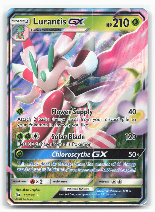 SM Base Set #15/149 Lurantis GX Holo 18204