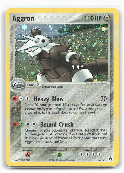 Legend Maker #2/92 Aggron 18210 Holo