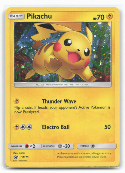 SM Promos #SM76 Pikachu Holo 18212