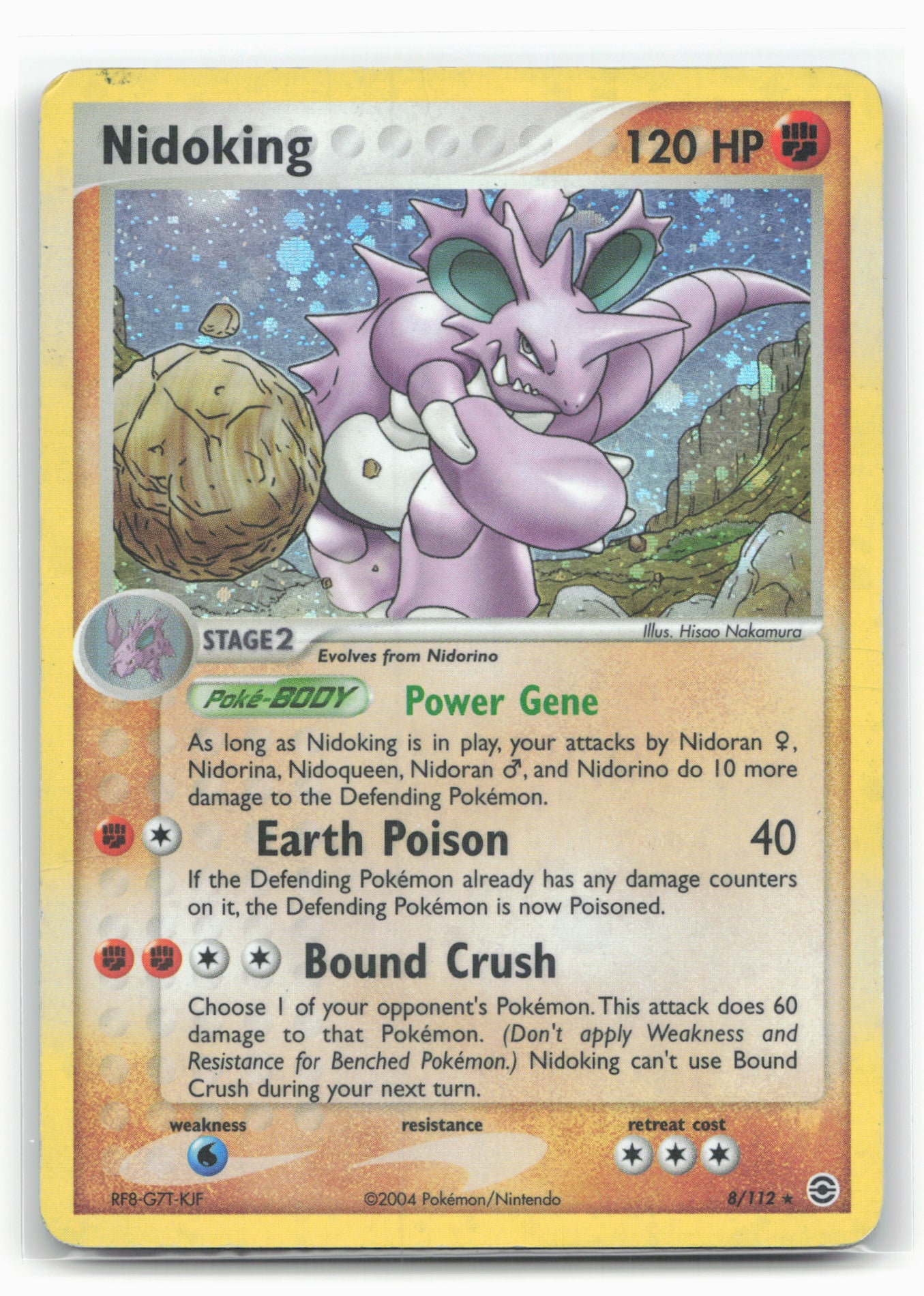 FireRed & LeafGreen #8/112 Nidoking 18215 Holo