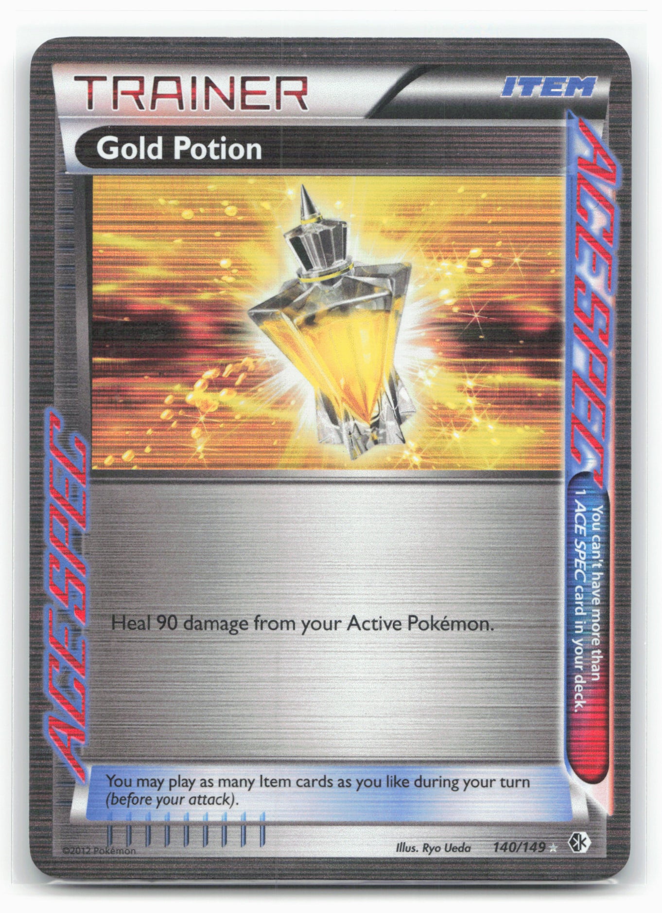 Boundaries Crossed #140/149 Gold Potion 18219 Holo