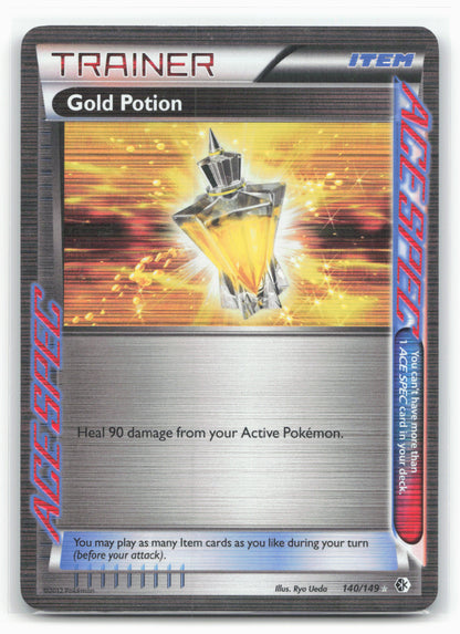 Boundaries Crossed #140/149 Gold Potion 18219 Holo