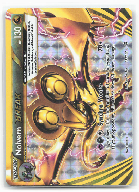 XY - BREAKthrough #113/162 Noivern BREAK 18230 Holo