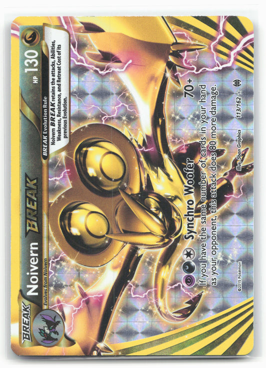 XY - BREAKthrough #113/162 Noivern BREAK 18231 Holo