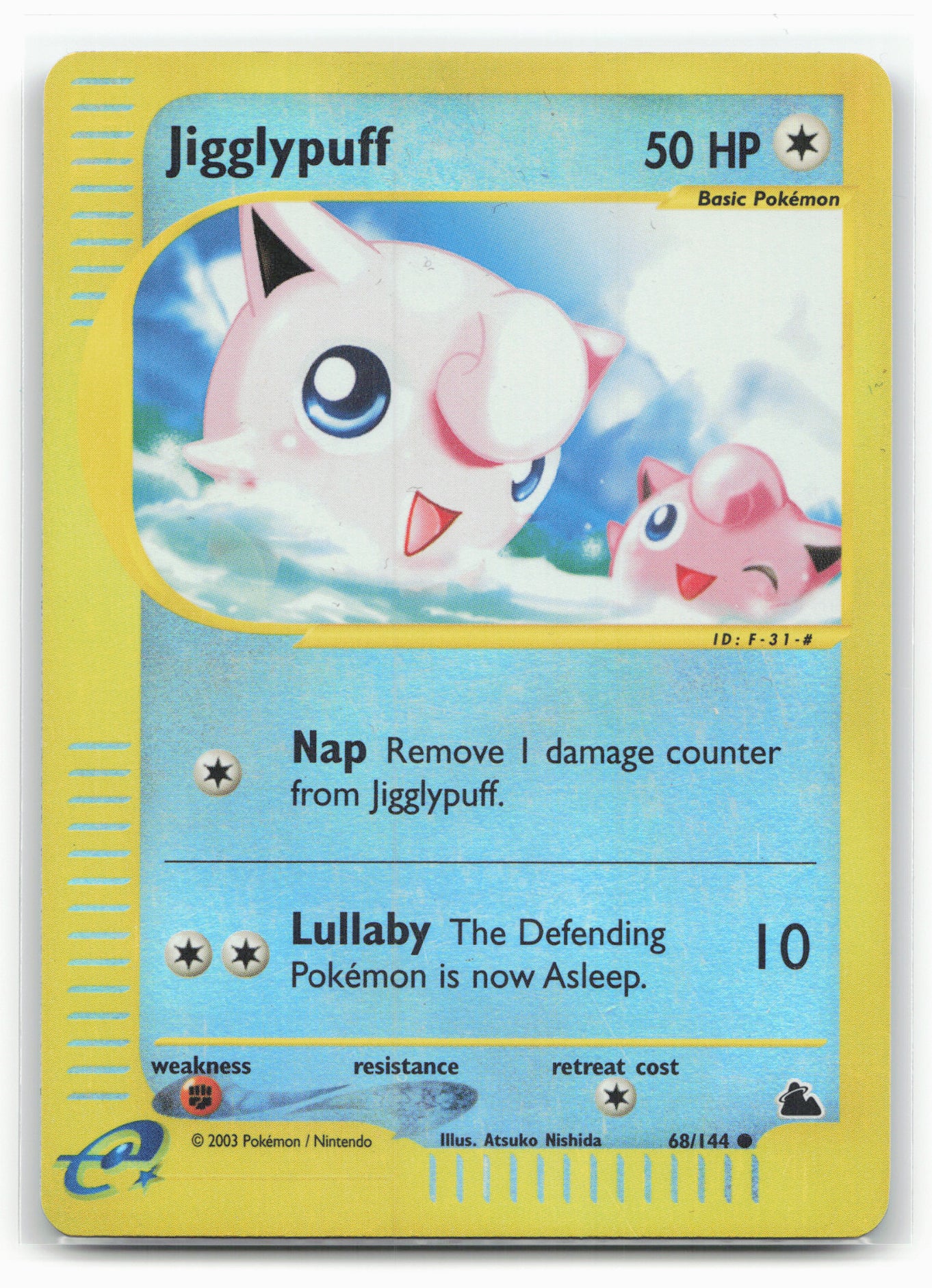 Skyridge #068/144 Jigglypuff 18247 Holo