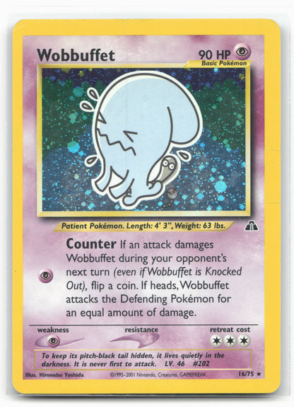 Neo Discovery #16/75 Wobbuffet (16) 18248 Holo