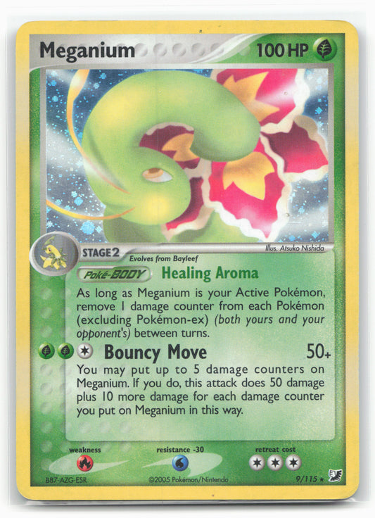 Unseen Forces #9/115 Meganium 18252 Holo