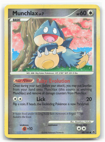 Majestic Dawn #68/100 Munchlax 18264 Holo